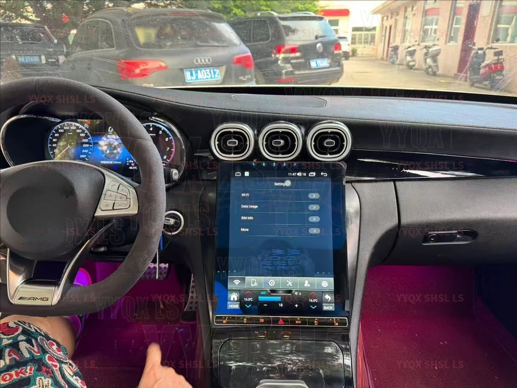 New Android For Mercedes Benz C Class W205 GLC X253 2015-2022 NTG5 5.5 6.0 Car GPS Navigation Multimedia Player Carplay auto