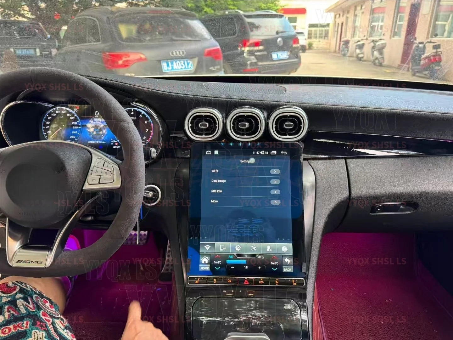 New Android For Mercedes Benz C Class W205 GLC X253 2015-2022 NTG5 5.5 6.0 Car GPS Navigation Multimedia Player Carplay auto