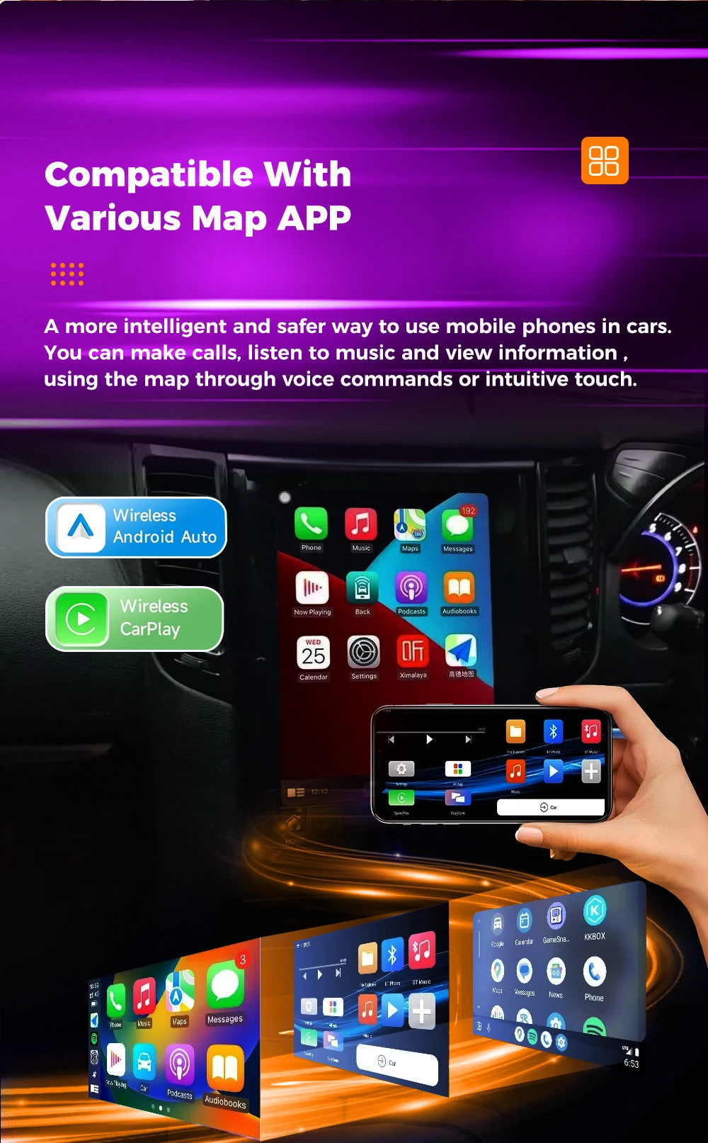 New Android For Mercedes Benz C Class W205 GLC X253 2015-2022 NTG5 5.5 6.0 Car GPS Navigation Multimedia Player Carplay auto