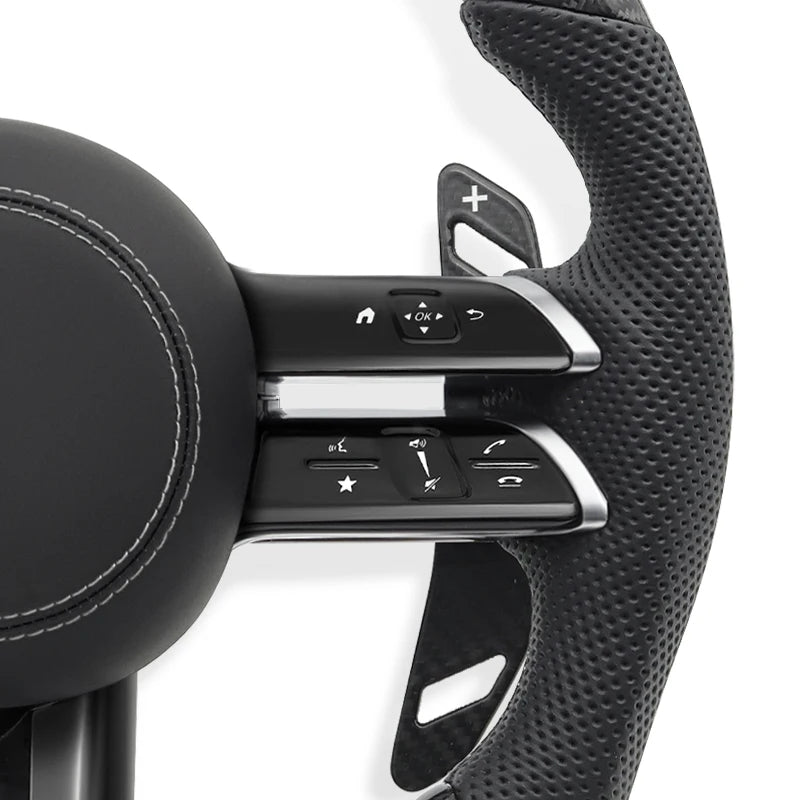 Carbon Fiber Steering Wheel for Mercedes Benz AMG W205 W213 W222 W204 W212 W221 S500 E63 S63 C63 G63 E300 E220d A B C D E class