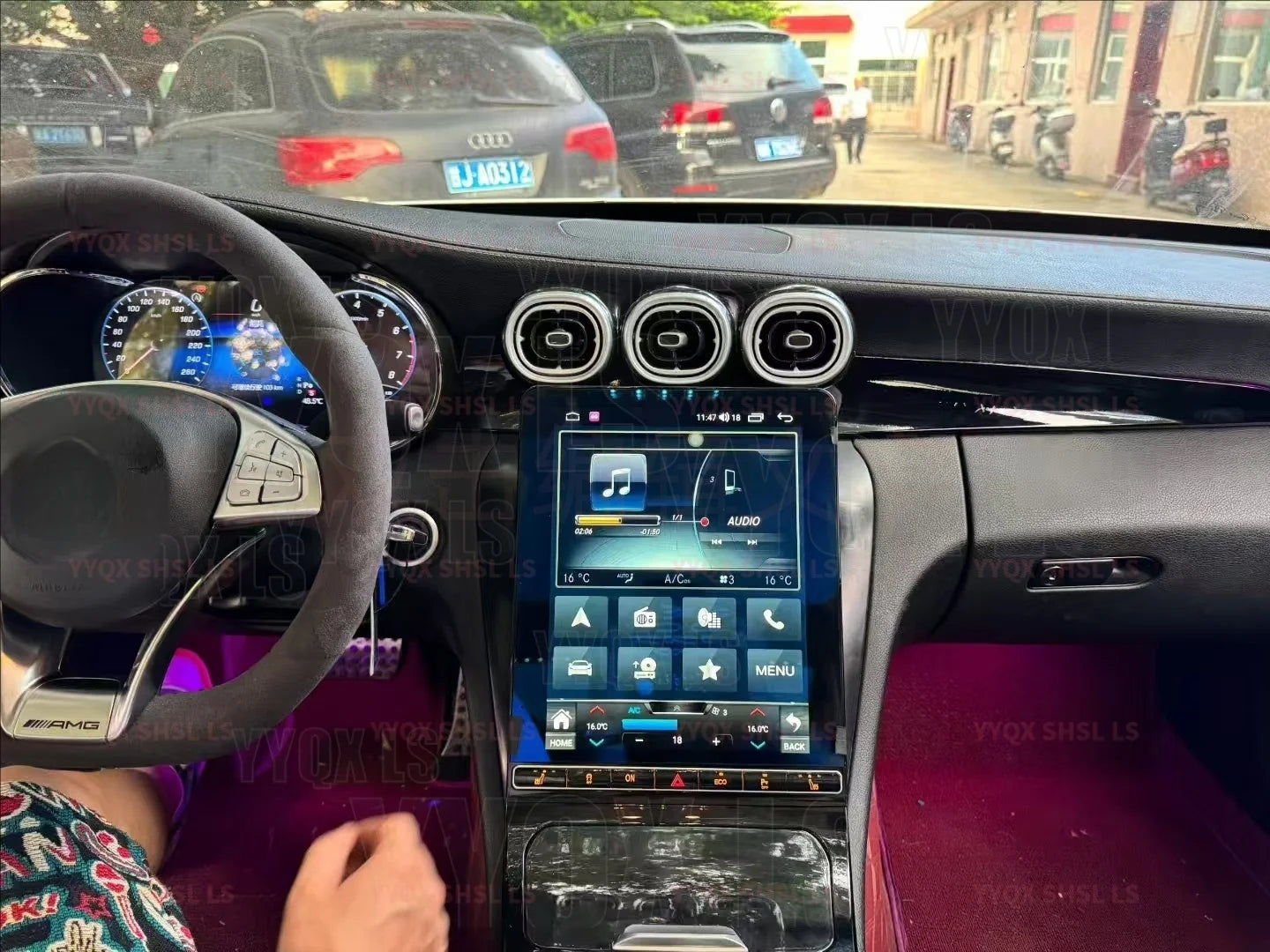 New Android For Mercedes Benz C Class W205 GLC X253 2015-2022 NTG5 5.5 6.0 Car GPS Navigation Multimedia Player Carplay auto