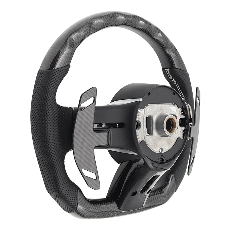 Carbon Fiber Steering Wheel for Mercedes Benz AMG W205 W213 W222 W204 W212 W221 S500 E63 S63 C63 G63 E300 E220d A B C D E class