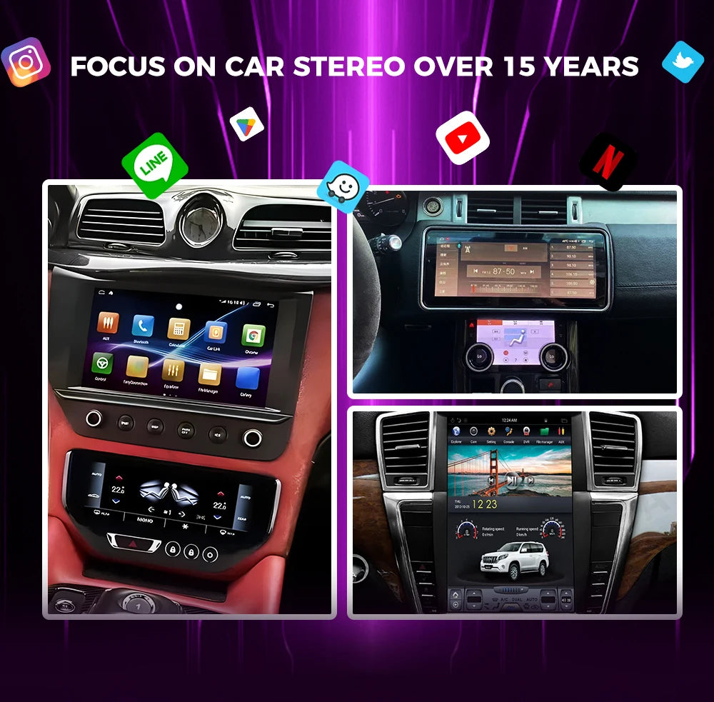 New Android For Mercedes Benz C Class W205 GLC X253 2015-2022 NTG5 5.5 6.0 Car GPS Navigation Multimedia Player Carplay auto