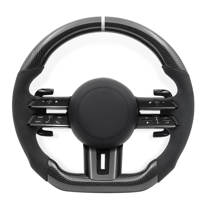 Carbon Fiber Steering Wheel for Mercedes Benz AMG W205 W213 W222 W204 W212 W221 S500 E63 S63 C63 G63 E300 E220d A B C D E class