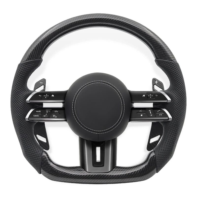 Carbon Fiber Steering Wheel for Mercedes Benz AMG W205 W213 W222 W204 W212 W221 S500 E63 S63 C63 G63 E300 E220d A B C D E class