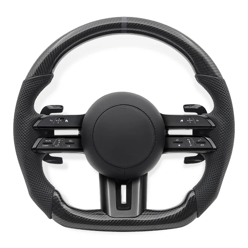 Carbon Fiber Steering Wheel for Mercedes Benz AMG W205 W213 W222 W204 W212 W221 S500 E63 S63 C63 G63 E300 E220d A B C D E class