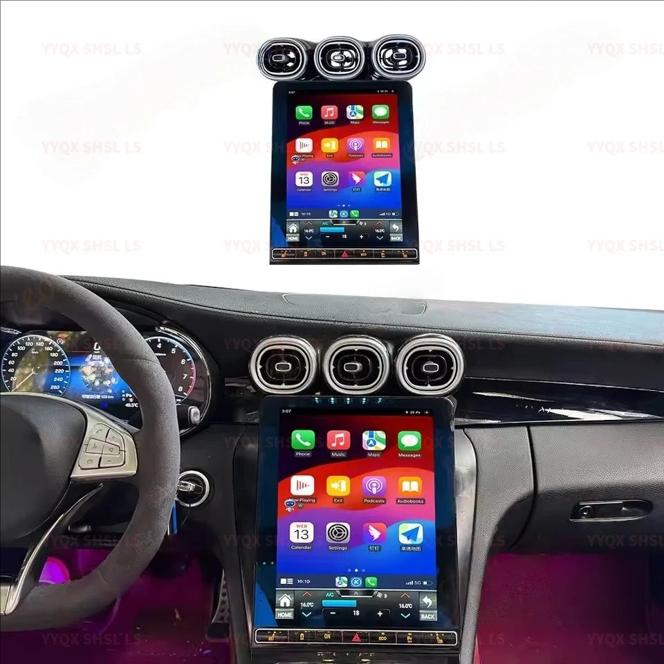 New Android For Mercedes Benz C Class W205 GLC X253 2015-2022 NTG5 5.5 6.0 Car GPS Navigation Multimedia Player Carplay auto