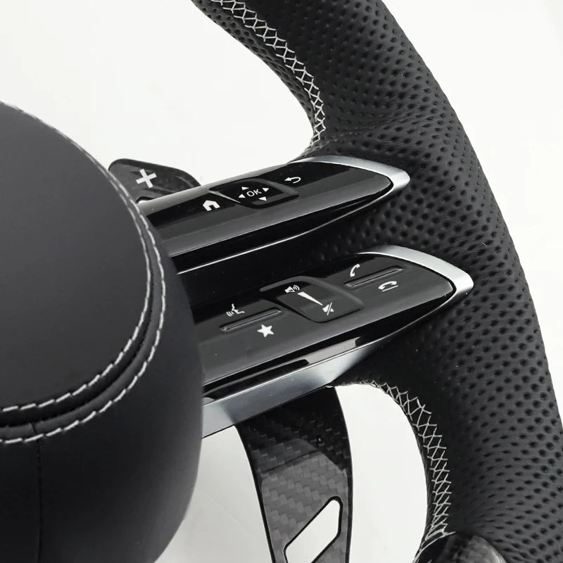 Carbon Fiber Steering Wheel for Mercedes Benz AMG W205 W213 W222 W204 W212 W221 S500 E63 S63 C63 G63 E300 E220d A B C D E class