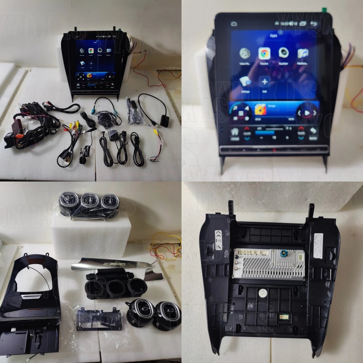 New Android For Mercedes Benz C Class W205 GLC X253 2015-2022 NTG5 5.5 6.0 Car GPS Navigation Multimedia Player Carplay auto